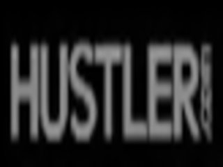 Hustler: начальник білявка отримує вдарив з a великий ремінець на manhood