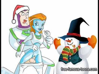 Terkenal kartun hari natal xxx pesta