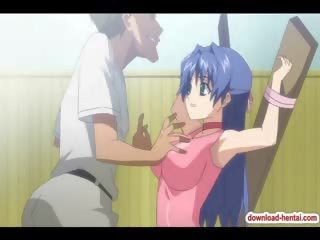 Attractive hentai seductress merr first-rate gangbanged