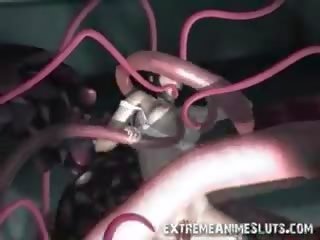 Tatlong-dimensiyonal ms nawasak sa pamamagitan ng dayuhan tentacles!